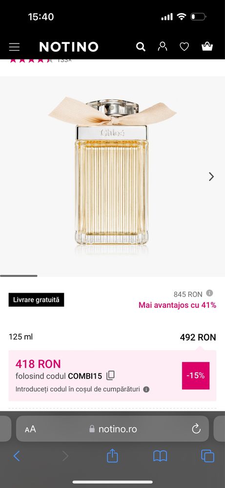 Vand parfum chloe