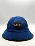 Palarie Gucci Logo Blue