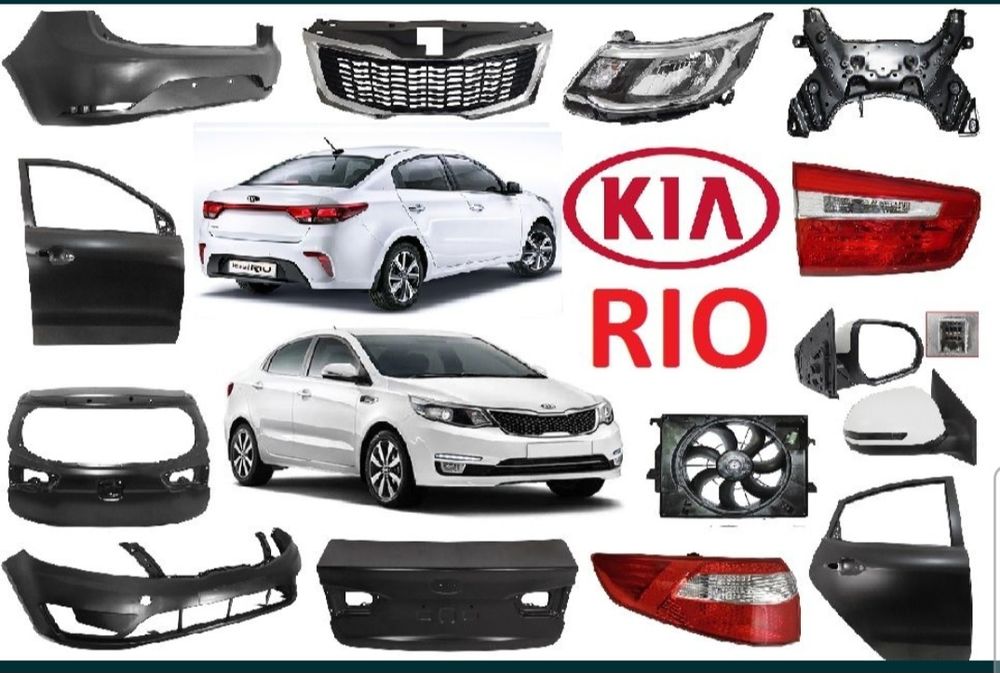 Rio кузовные детали