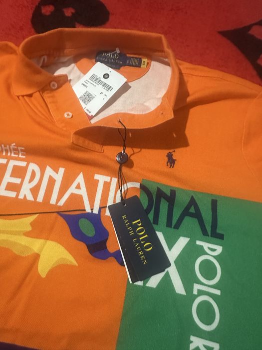 Tricou cu guler Polo Ralph Lauren original