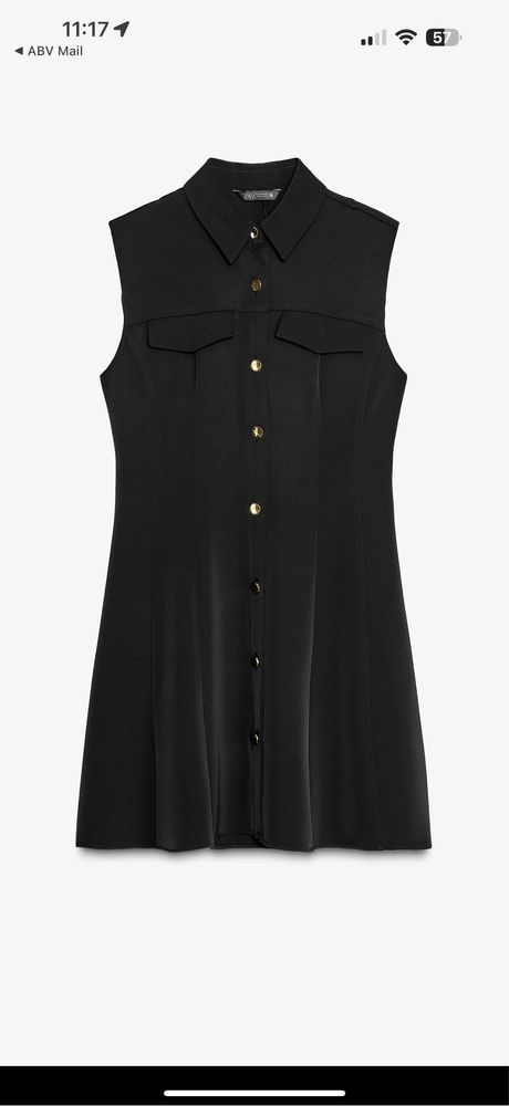 Рокля ZARA размер xs С ЕТИКЕТ