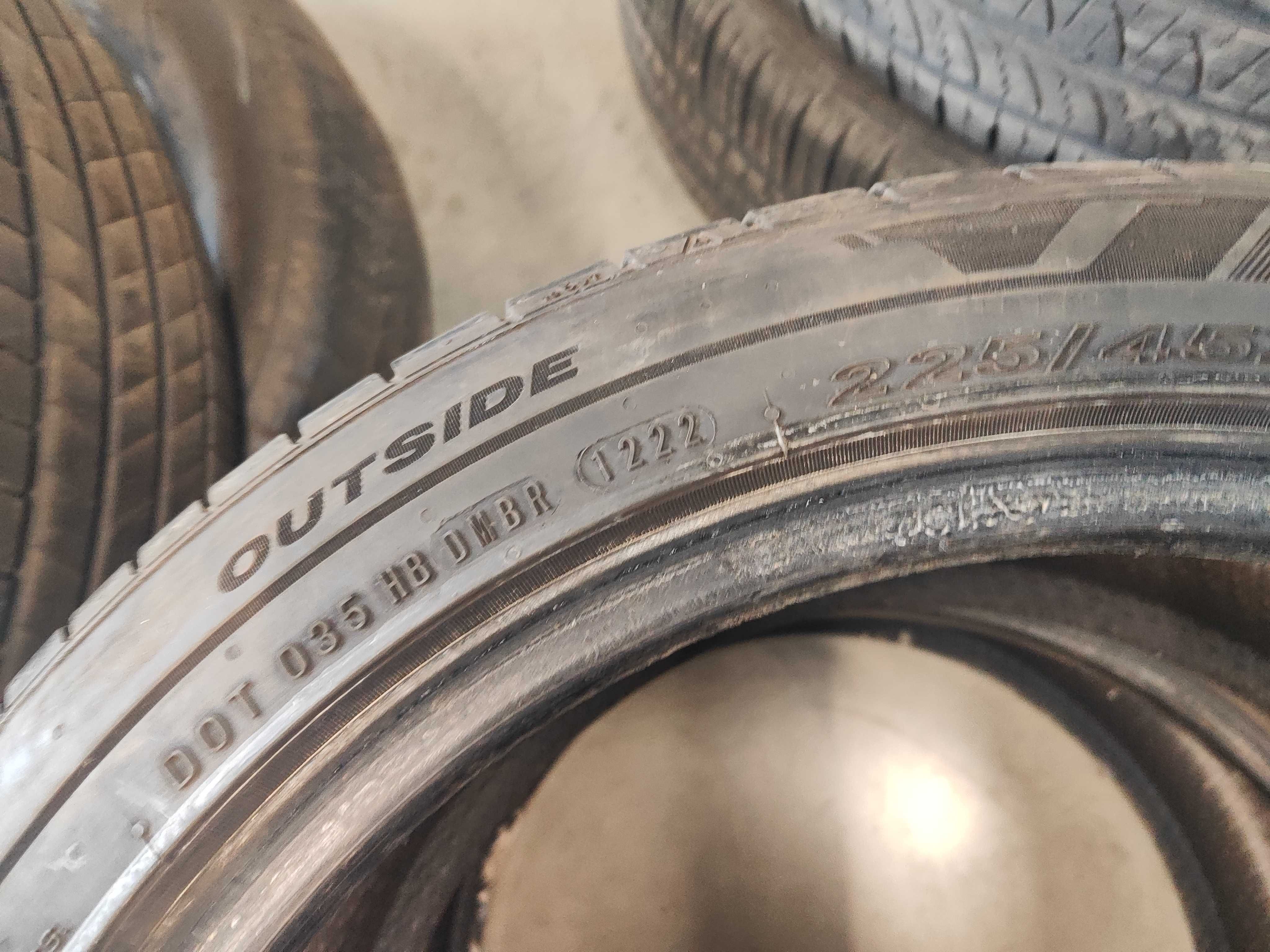 2бр.летни гуми 215/45/17 Nexen