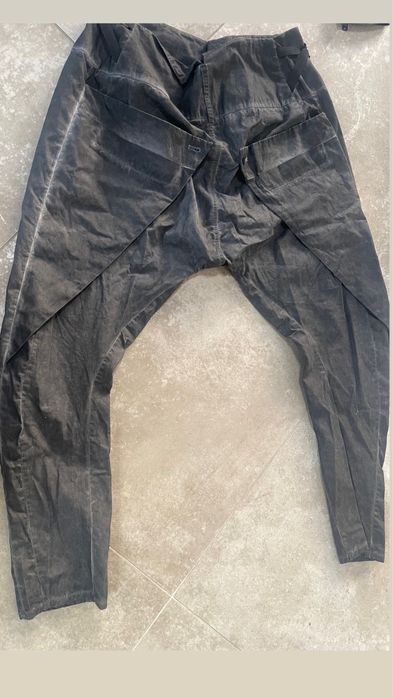 Pantaloni opium super baggy cu tur lasat( nu amiri, nu rick owens)