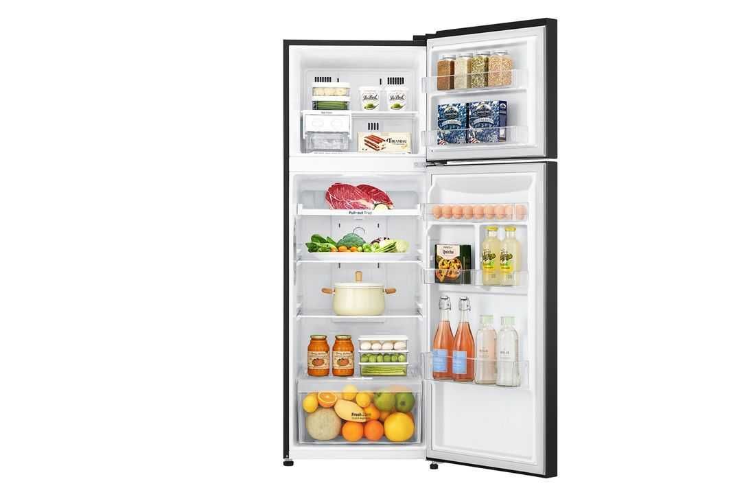 Xолодильник LG 254л invertor Серебристый 166см доставка бесплатно