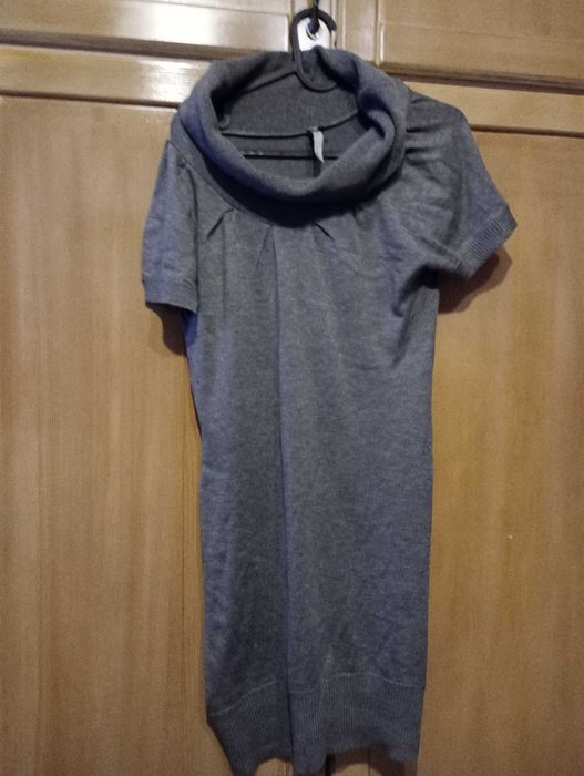 Блуза тип поло с къс ръкав