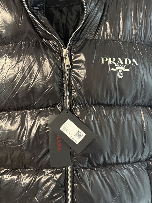 Мъжко яке Prada черно
