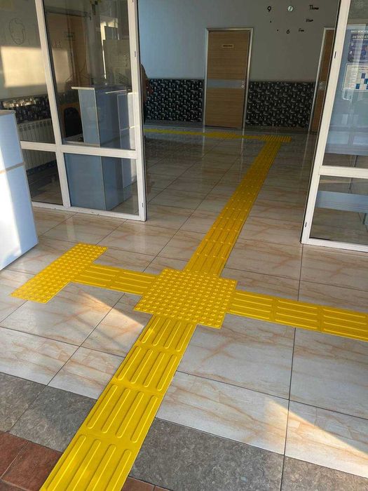 Тактильная плитка из ПВХ для инвалидов 22.500