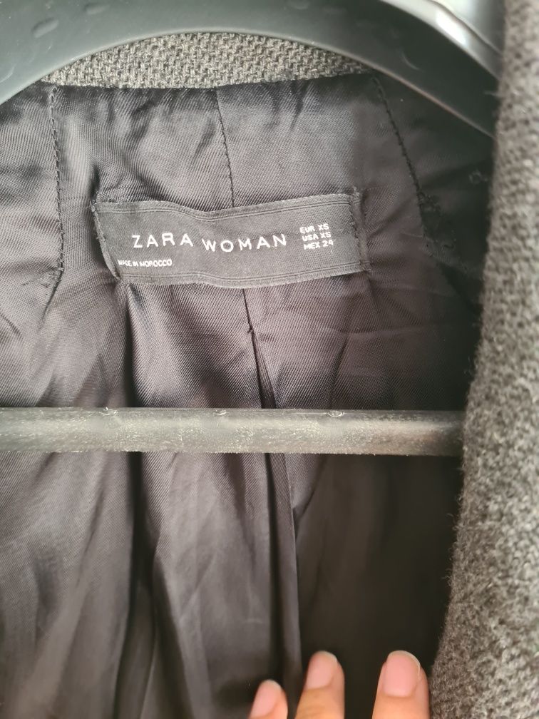 Palton din lana Zara