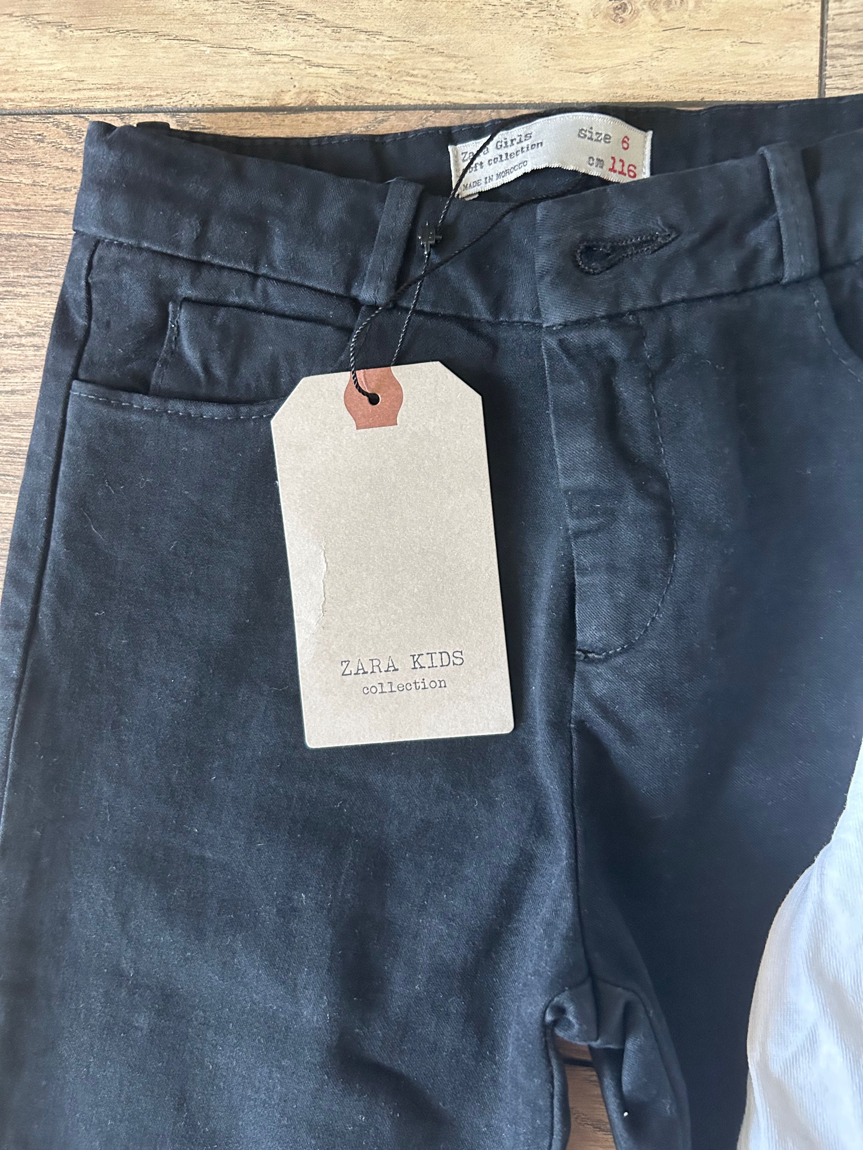 Панталон на Zara и блуза на Guess 116-122см