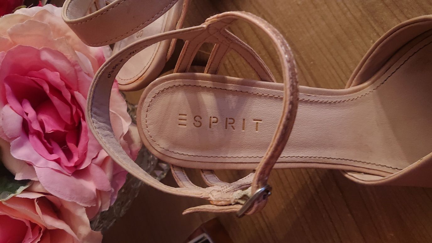 Sandale Esprit nude rozé
