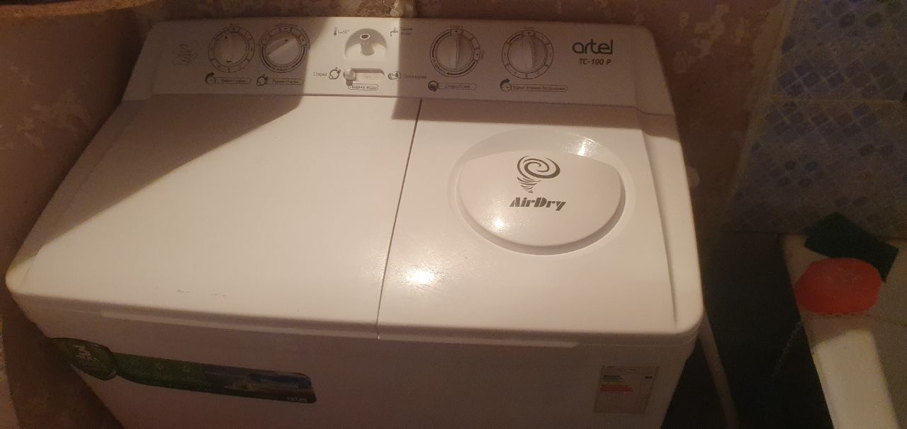 Продается стиральная машинка полуавтомат Артель
