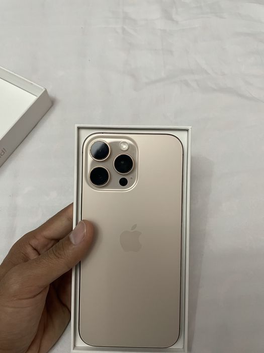 Iphone 16 pro max Sim kartali 90% 256Gb