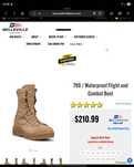 Bocanci Belleville 790G Waterproof USA, mărimea 11.5, Gore-Tex, VIBRAM