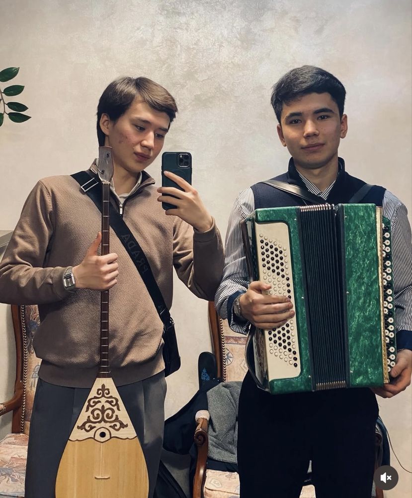кудалык баян домбыра музыканты аншилер