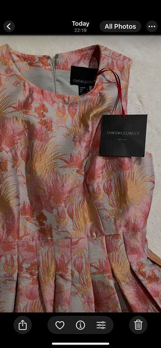 Дизайнерска рокля Cynthia Rowley