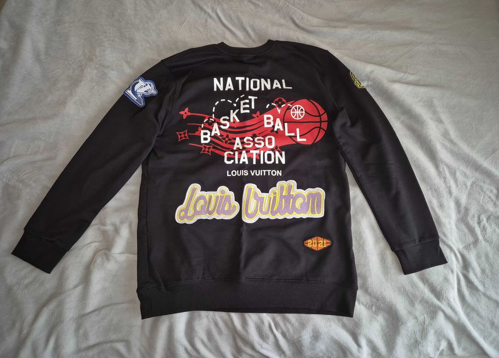 Мъжки пуловер черен