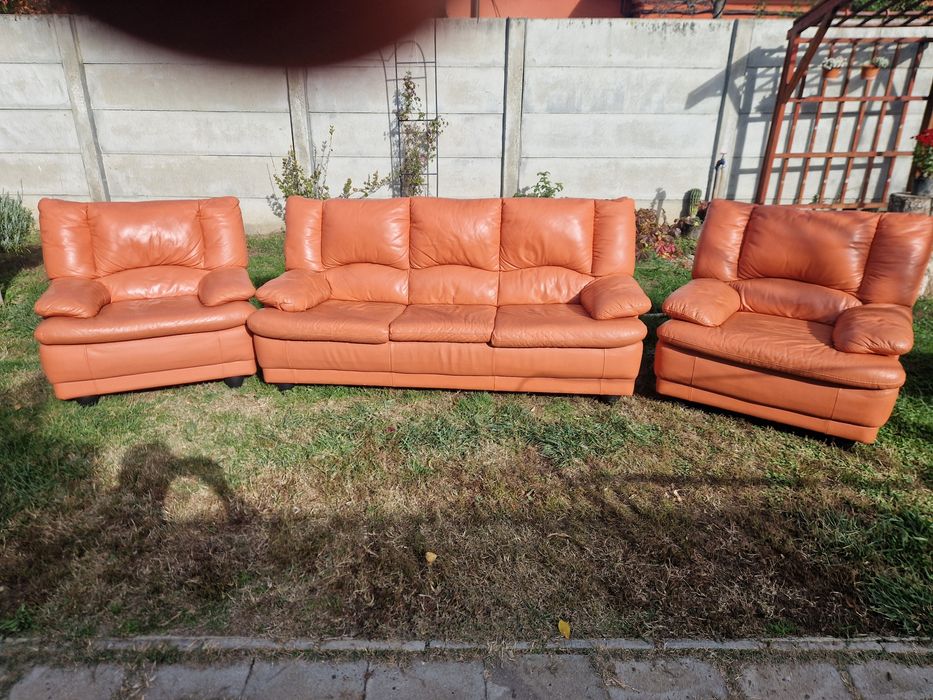 Vand Canapea cu 2 Fotolii ( mobexpert )