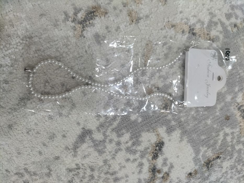 Бусы жемчуг нежный