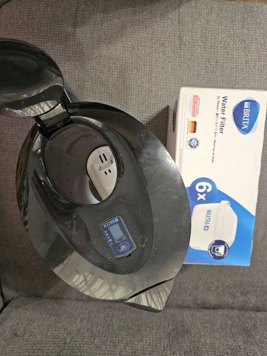 Cana filtranta Brita Marella Maxtra PRO, 2.4L, gri + 6 filtre incluse