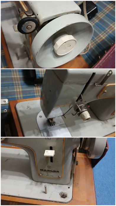 Masina Cusut Electrica Ruseasca Retro Veche Functionala ...