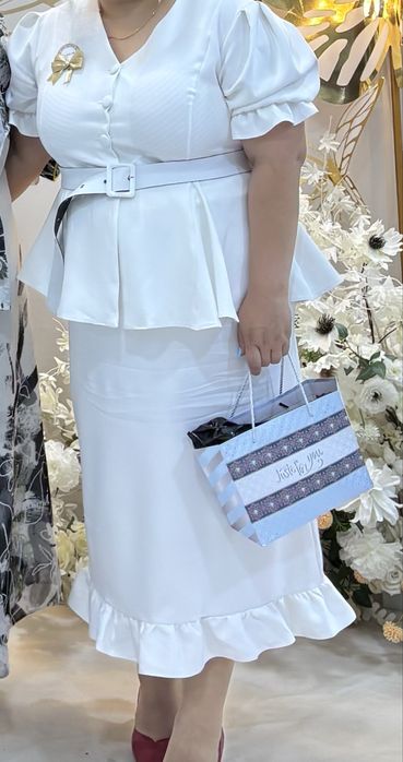 Двойка юбка с кофтой