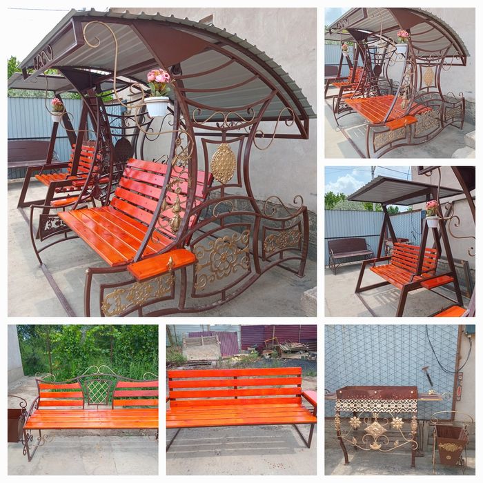 Продаю готовы садовые качели, скамейки!