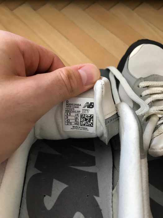 New Balance 2002R The Basement Stone Grey 43 обувки, маратонки