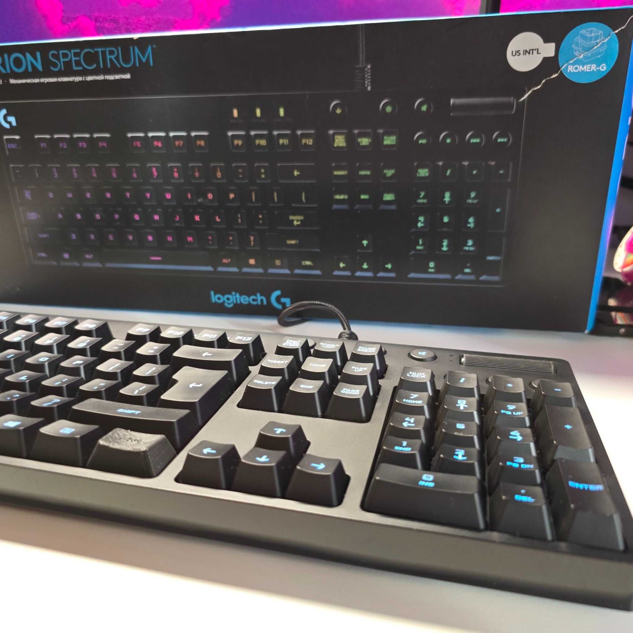 Tastatura Mecanica Logitech G810 Orion Spectrum - Switch Romer-G
