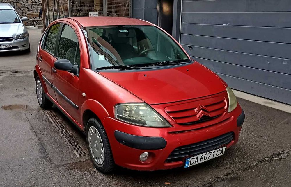 Citroen C3 1.4i, 73 к.с. 2006г. 119600 км. от първи собственик!