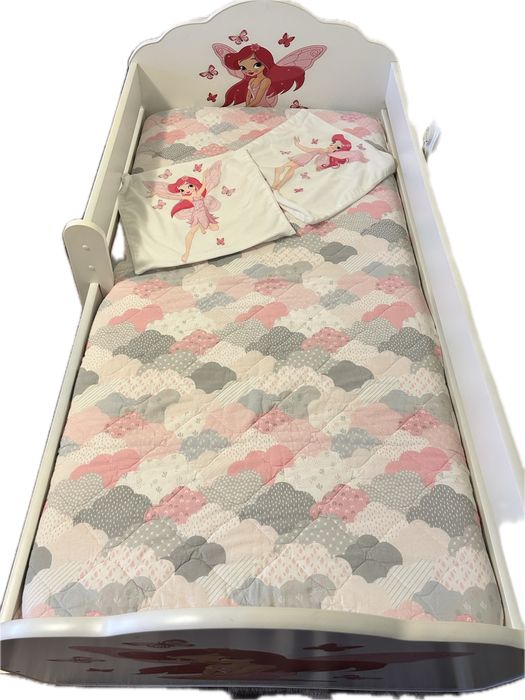 Детско легло за момиче, размер 80/160см.