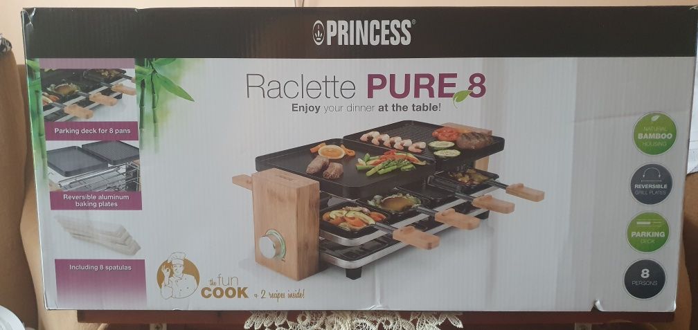 Vand Plita electrica Grill/Raclette, 1200W - Princess