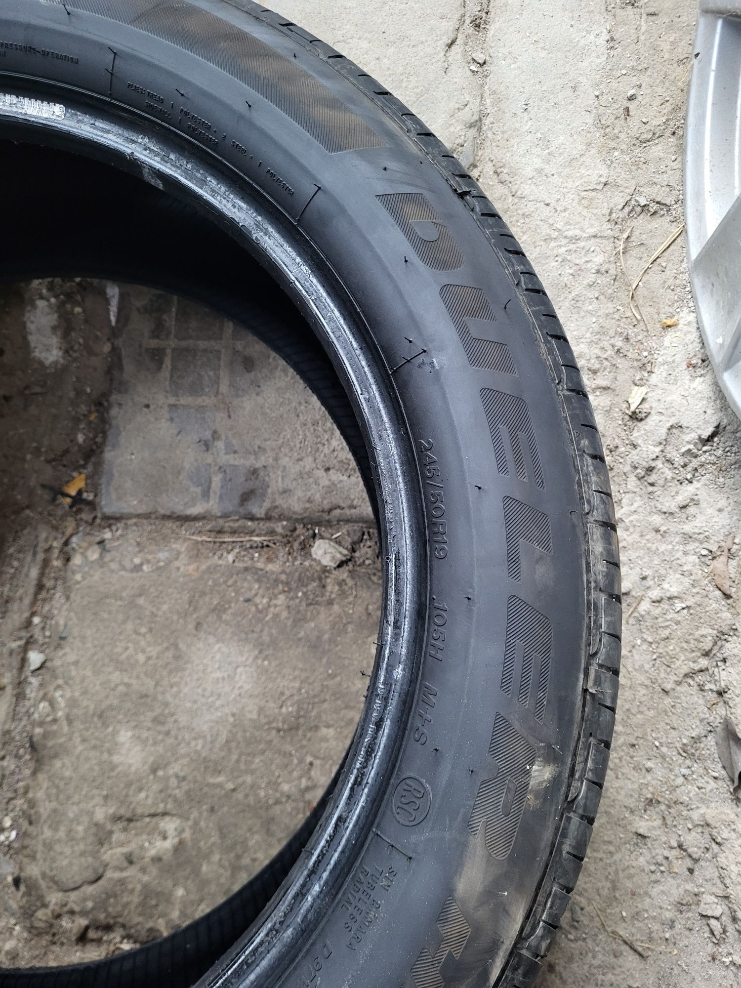 245 50 19 Bridgestone 2бр. 22г