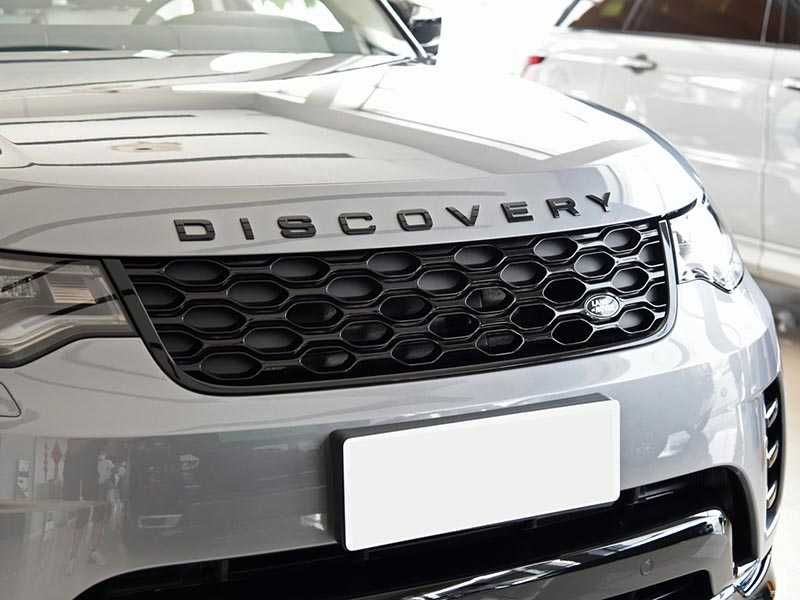 Емблема за Land Rover Range rover Discovery черна и сива.