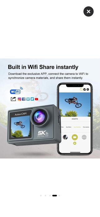 Екшън камера Madynik