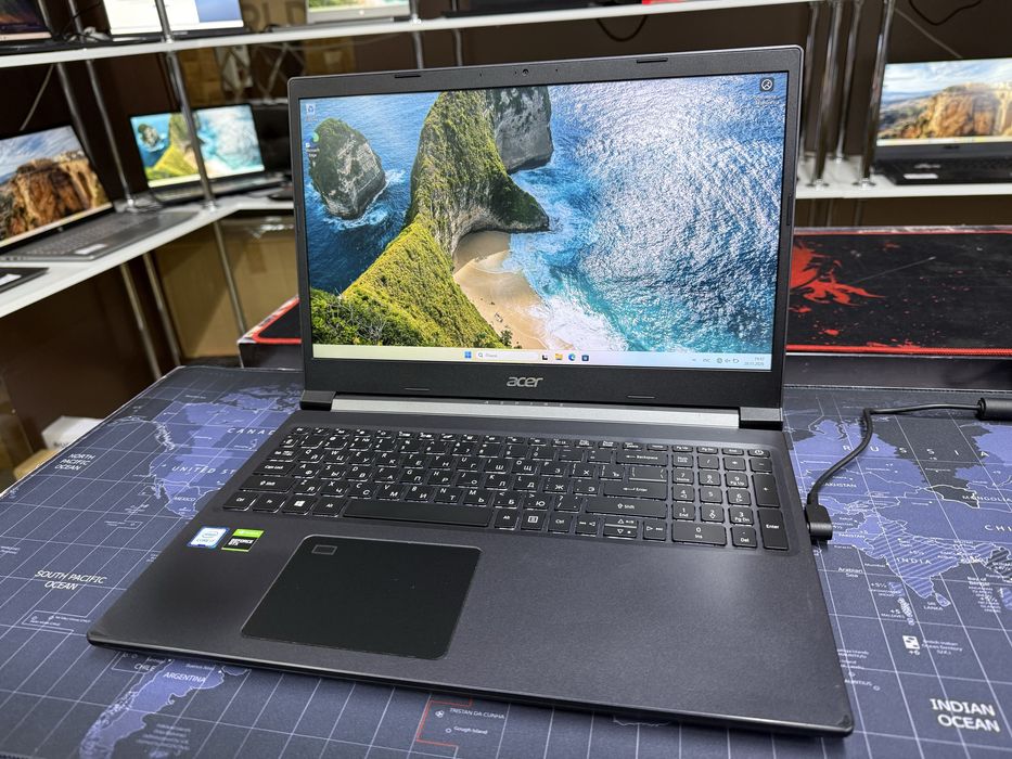 Игровой Acer Aspire 7 - Core i7-9750H/16Gb/512Gb/GTX1650