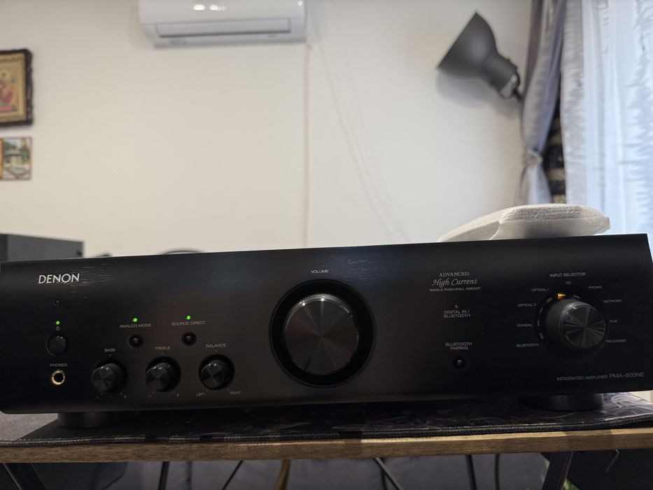 Amplificator Denon PMA-600NE,70W, Subwoofer pre-out,Bluetooth,D.AC.