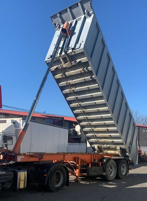 semiremorcă basculabilă SCHWARTZMUELLER - bena otel- cereale -agregate