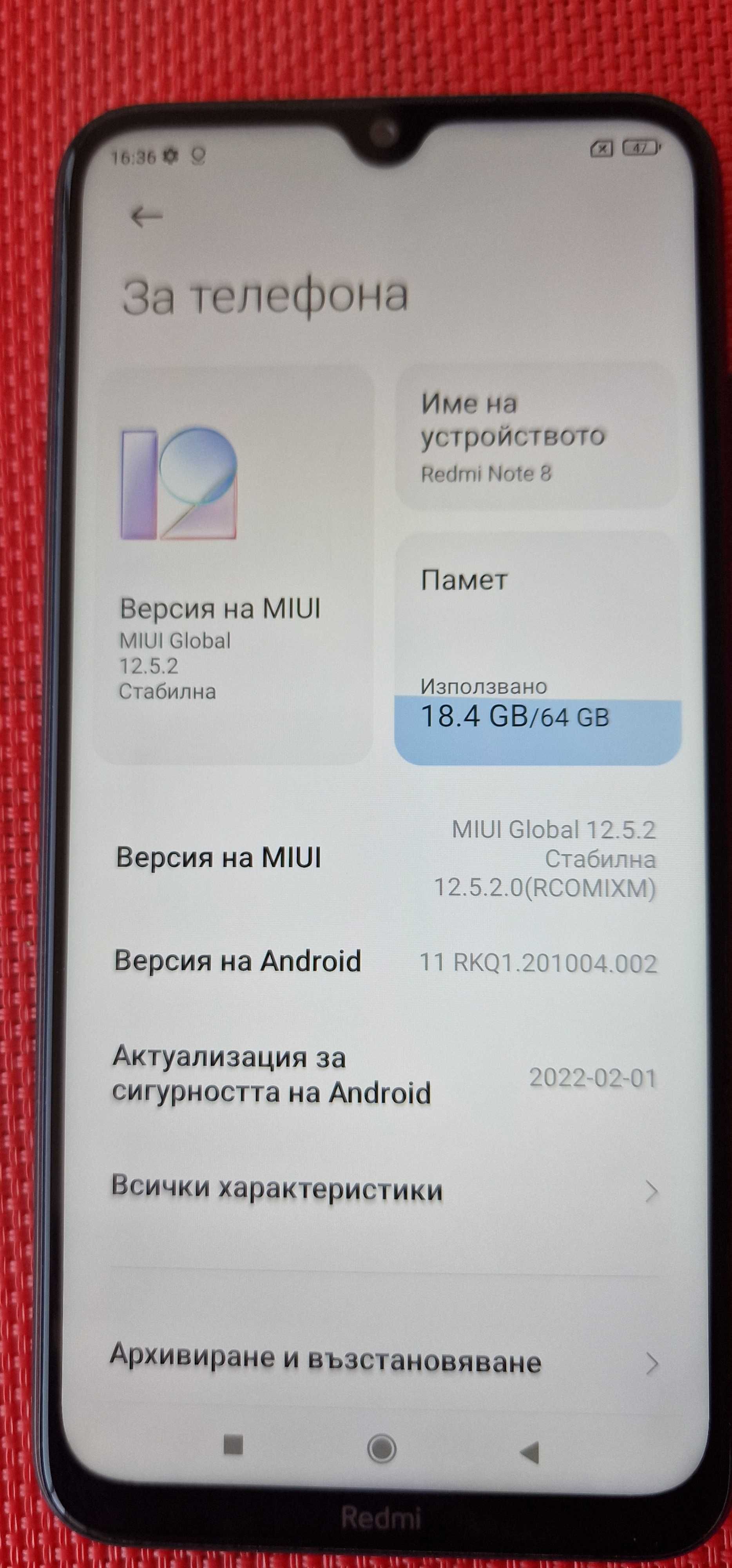 redmi note 8 64gb.