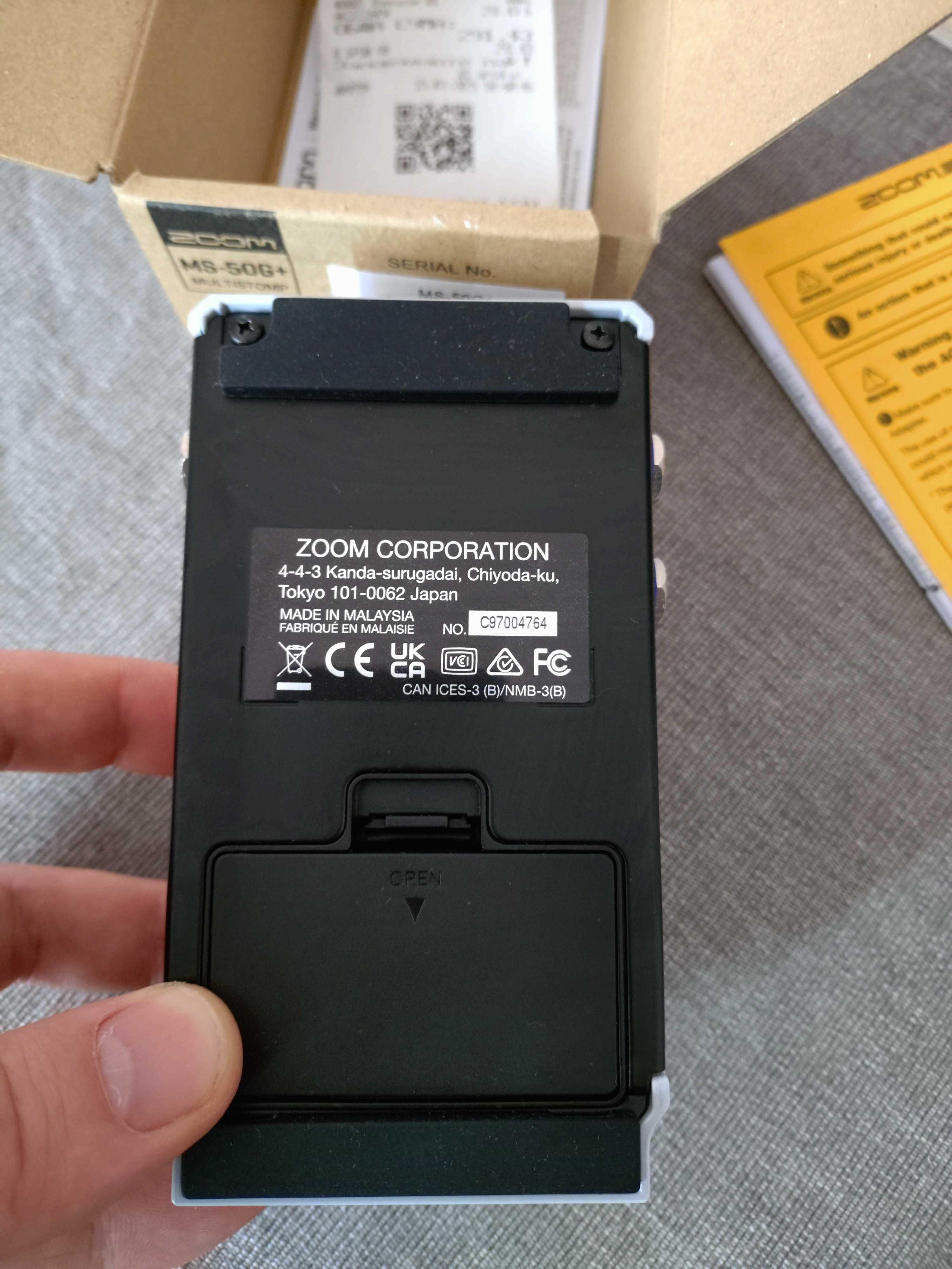 Ефект за китара Zoom MS-50G+