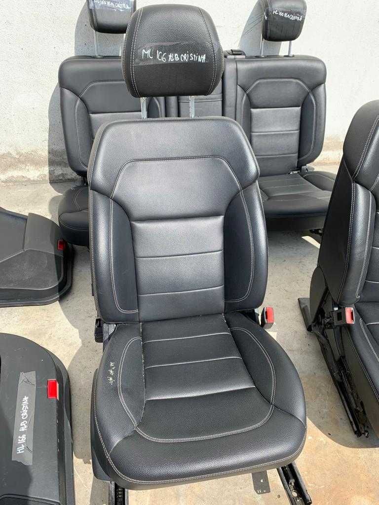 Dezmembrez mercedes ML w166/interior ml w166 piele volan stanga/