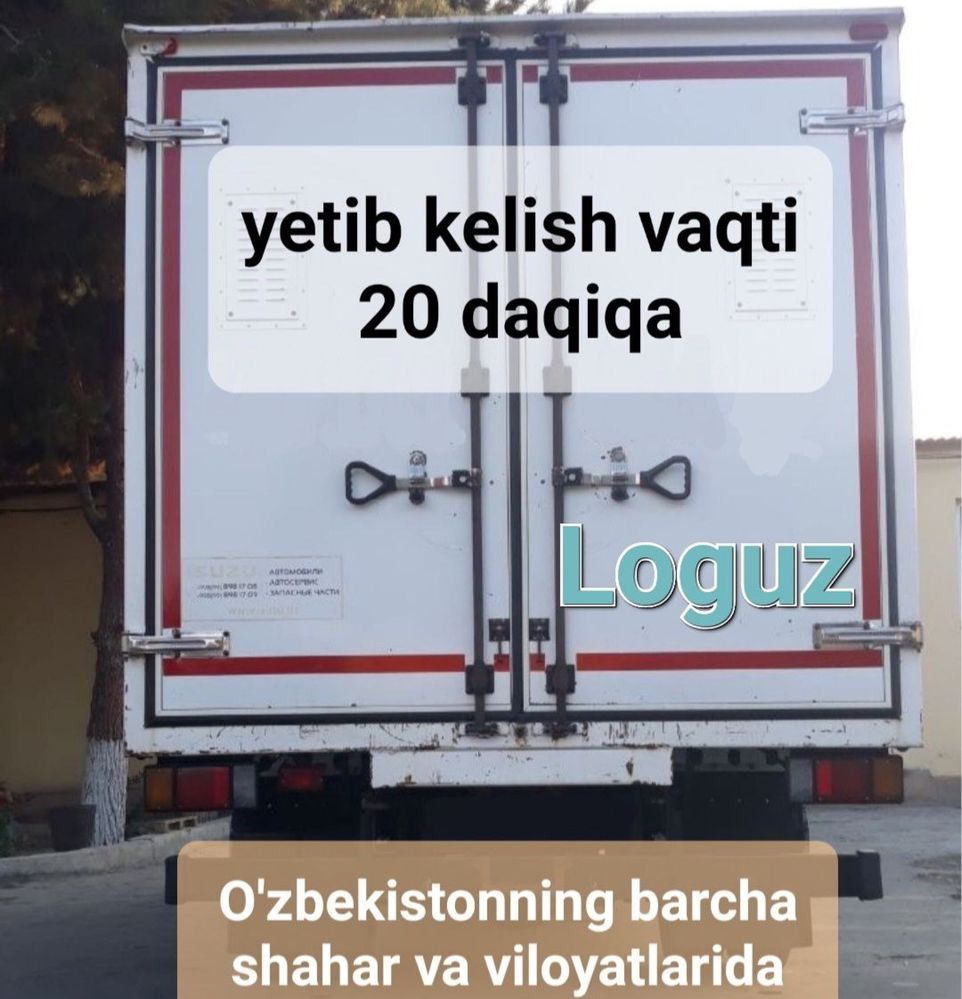Isuzu xizmati Yuk tashish Yetkazib berish Yuk ko’taruvchi 24/7