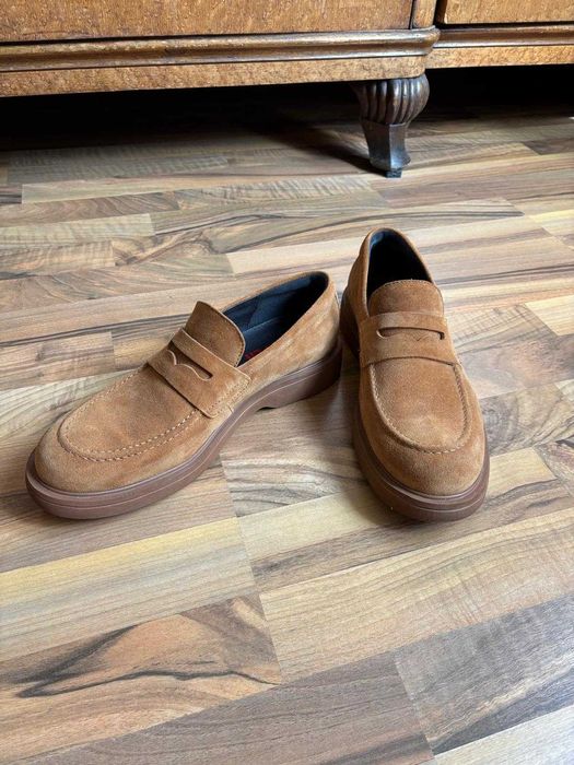 Велурени обувки Camper Norman