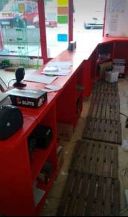 Търговско оборудване за хранителен магазин