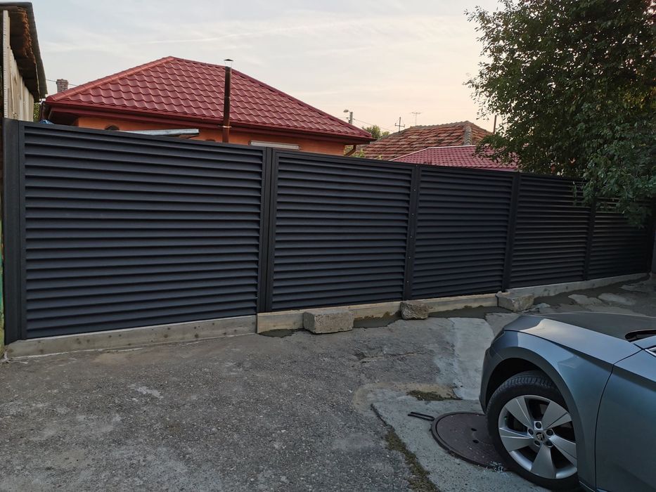 Gard tip jaluzea/wpc/țeava rectangulară/balustrada/automatizari