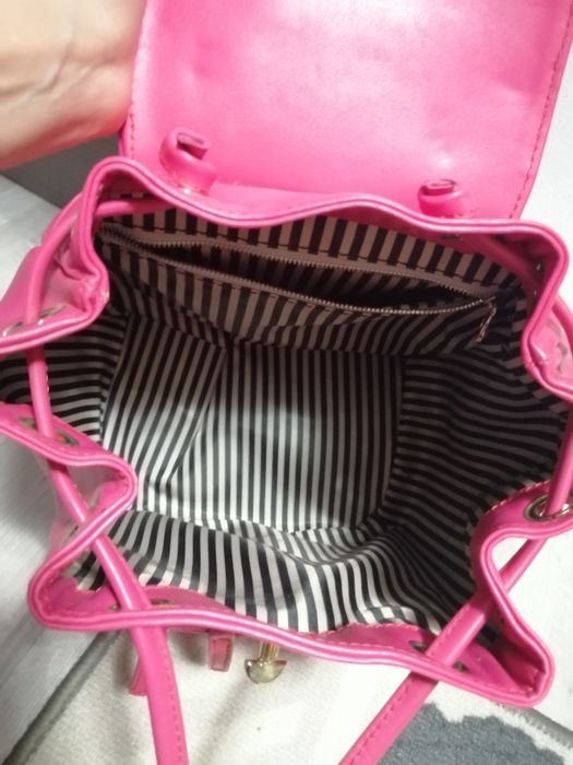 Rucsac Laura Maxim BellePack roz piele