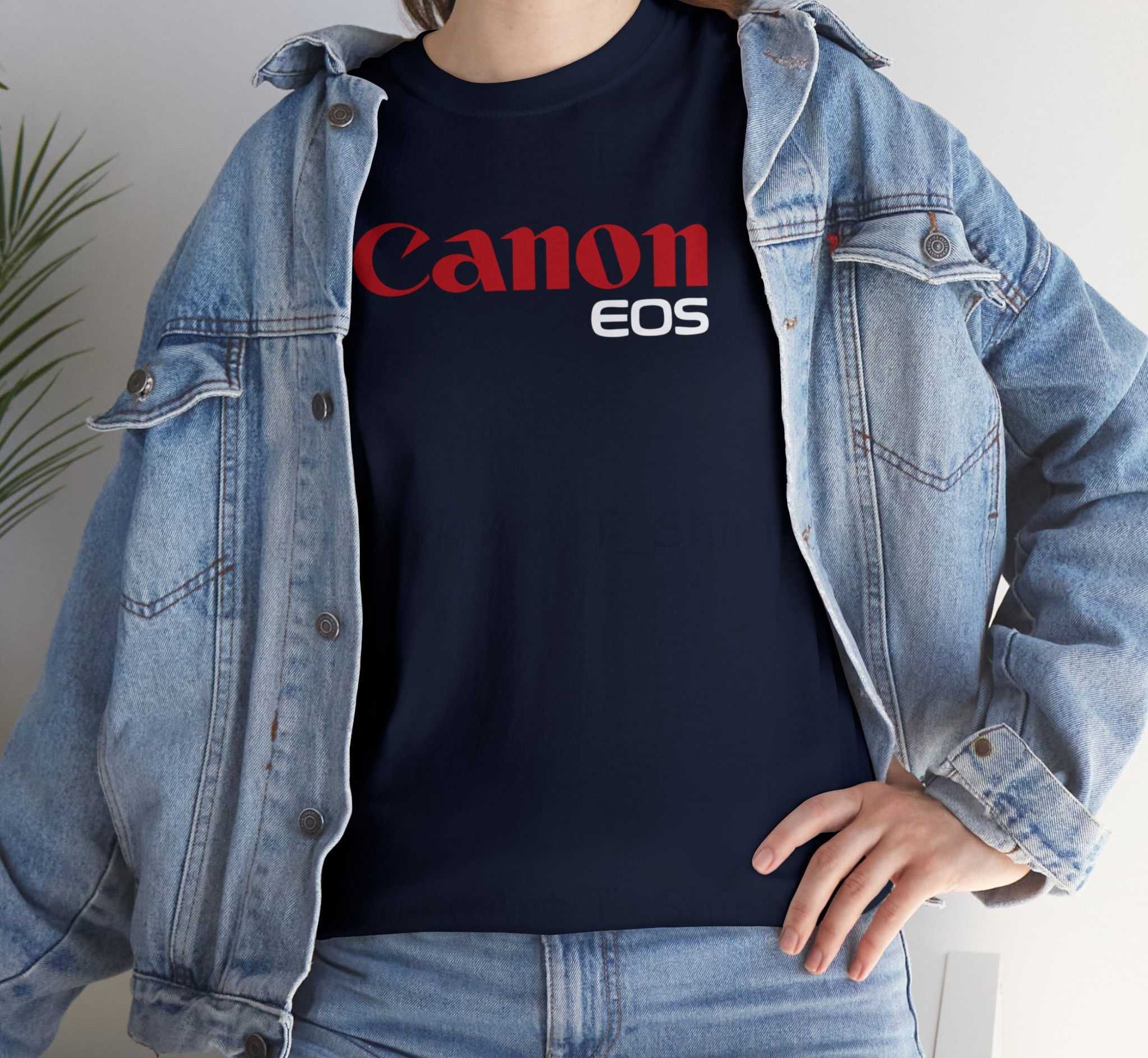 Тениска с декоративен печат - Canon EOS