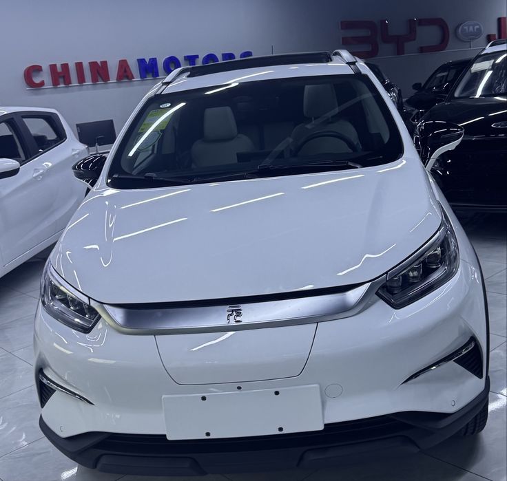 BYD YUAN PRO белый цвет