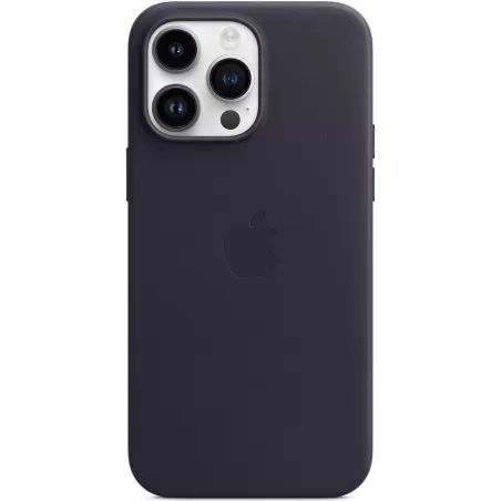 Husă Apple Originală din Piele pentru iPhone 14 Pro Black
