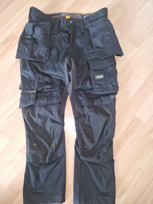 Pantaloni de lucru, stretch, cu buzunare holster, Snickers Workwear, A