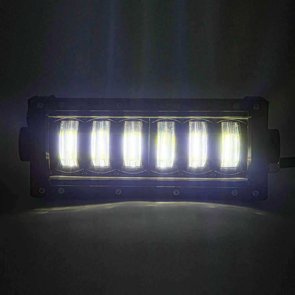 1 бр. LED bar J ЛЕД бар 48W 6x 5+3W CREE алуминий , 12-24V